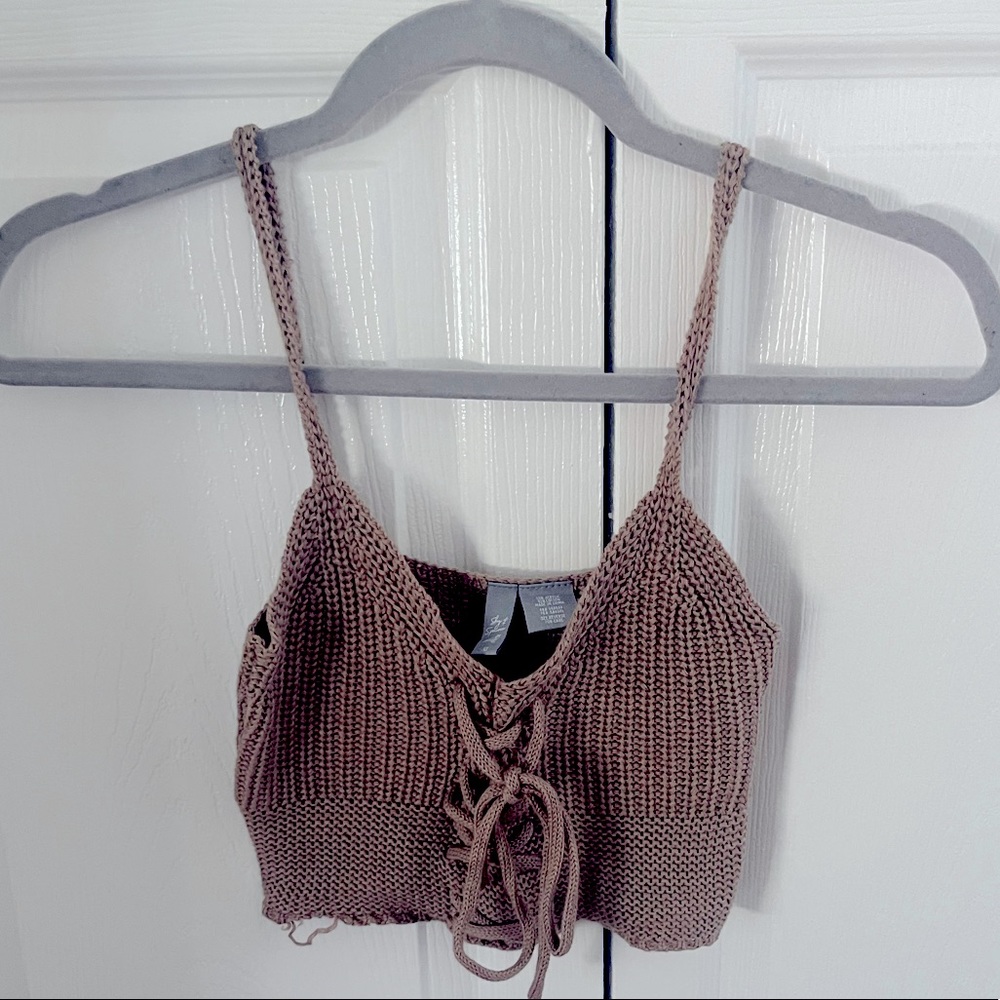 Tilly’s Crochet Tank Top